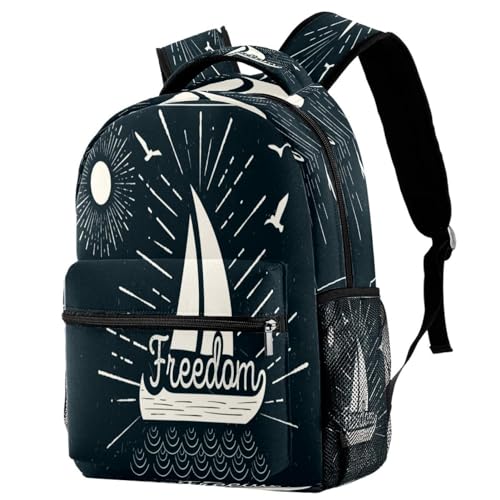 Sac de voyage décontracté bateau freedom multicolore pour s'évader