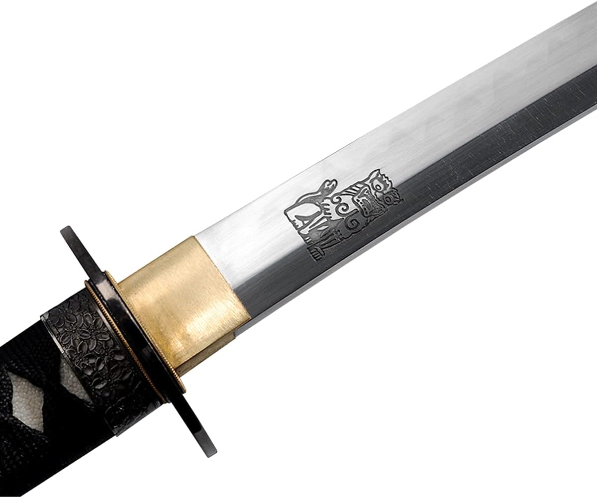 Handmade Kill Bill Vol.1 Katana Sword Samurai The Bride 1095 High Carbon Steel Real Hamon Ghost Gace or Lion Full Tang