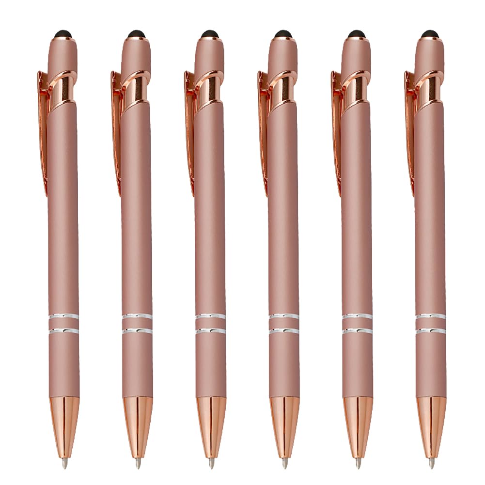 Amazon | GSHLLO ローズゴールドボールペン ブラックインク 筆記ペン