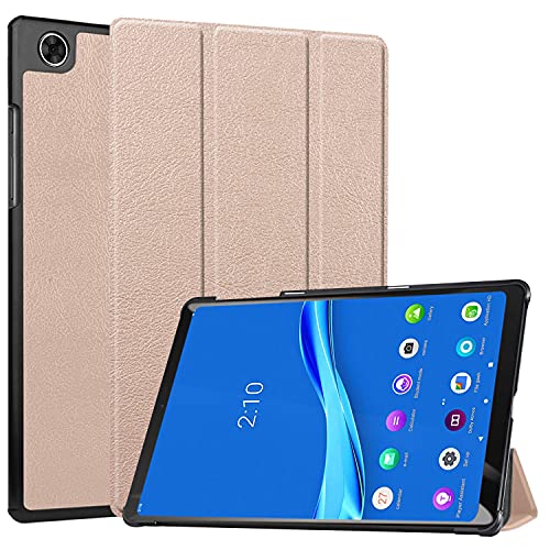 Image of Robustrion Smart Trifold Hard Back Flip Stand Case for M10 FHD Plus 10.3 inch(26cm) - Gold