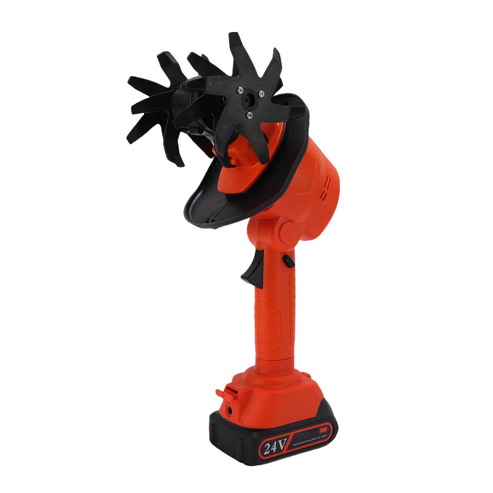banapoy Coltivatore a Batteria, Mini Motozappa da Giardino Alimentato a Batteria da 1500 MAh per Diserbo, con Blocco di Sicurezza e Impugnatura Ergonomica (Spina UE 100-240 V)