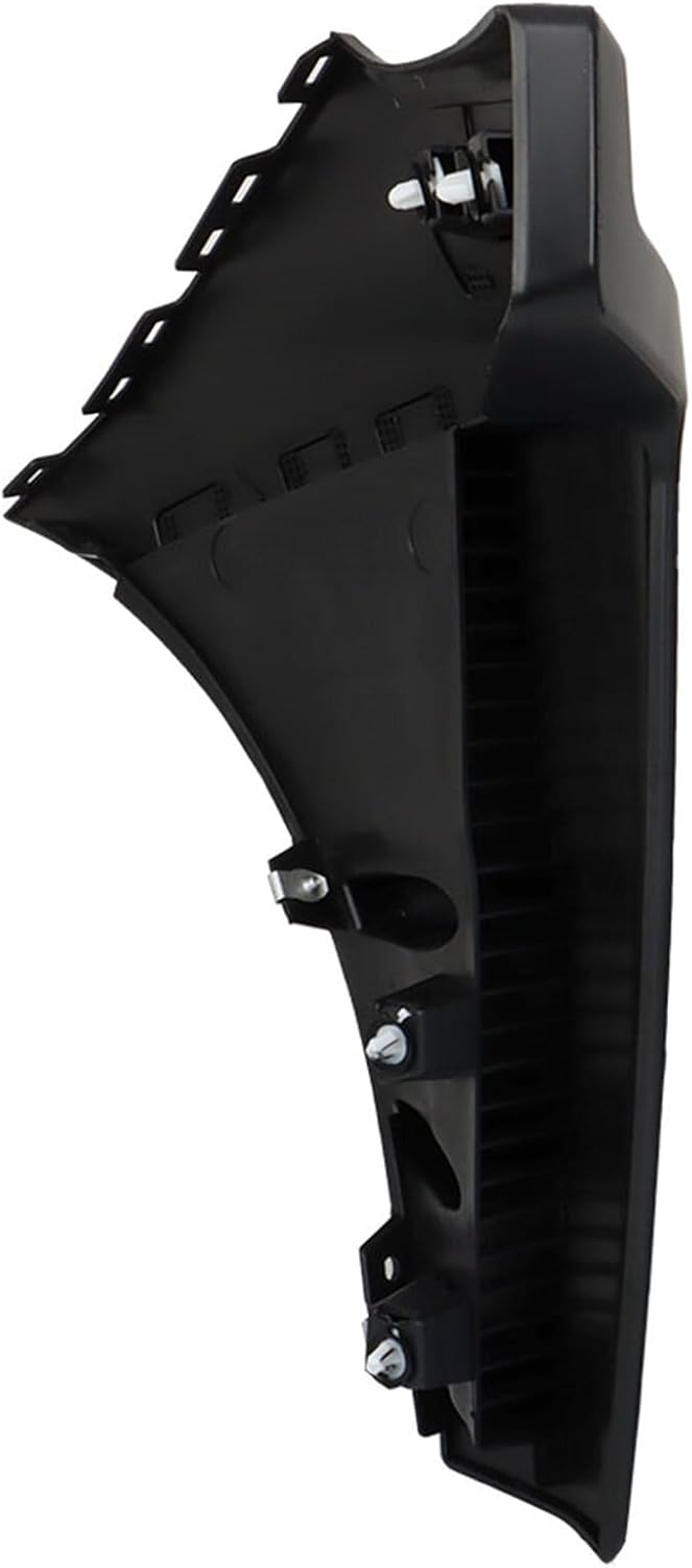 Front Bumper End Cap Left Side Black Extension Replacement for 2019-2022 Silverado 1500