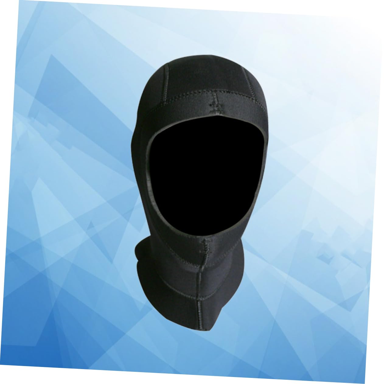 Cubierta de la Cabeza de Buceo Gorro de Neopreno Sombreros de Hombre equipados bucear Impermeables Gorro de esnórquel Capucha de Buceo Black