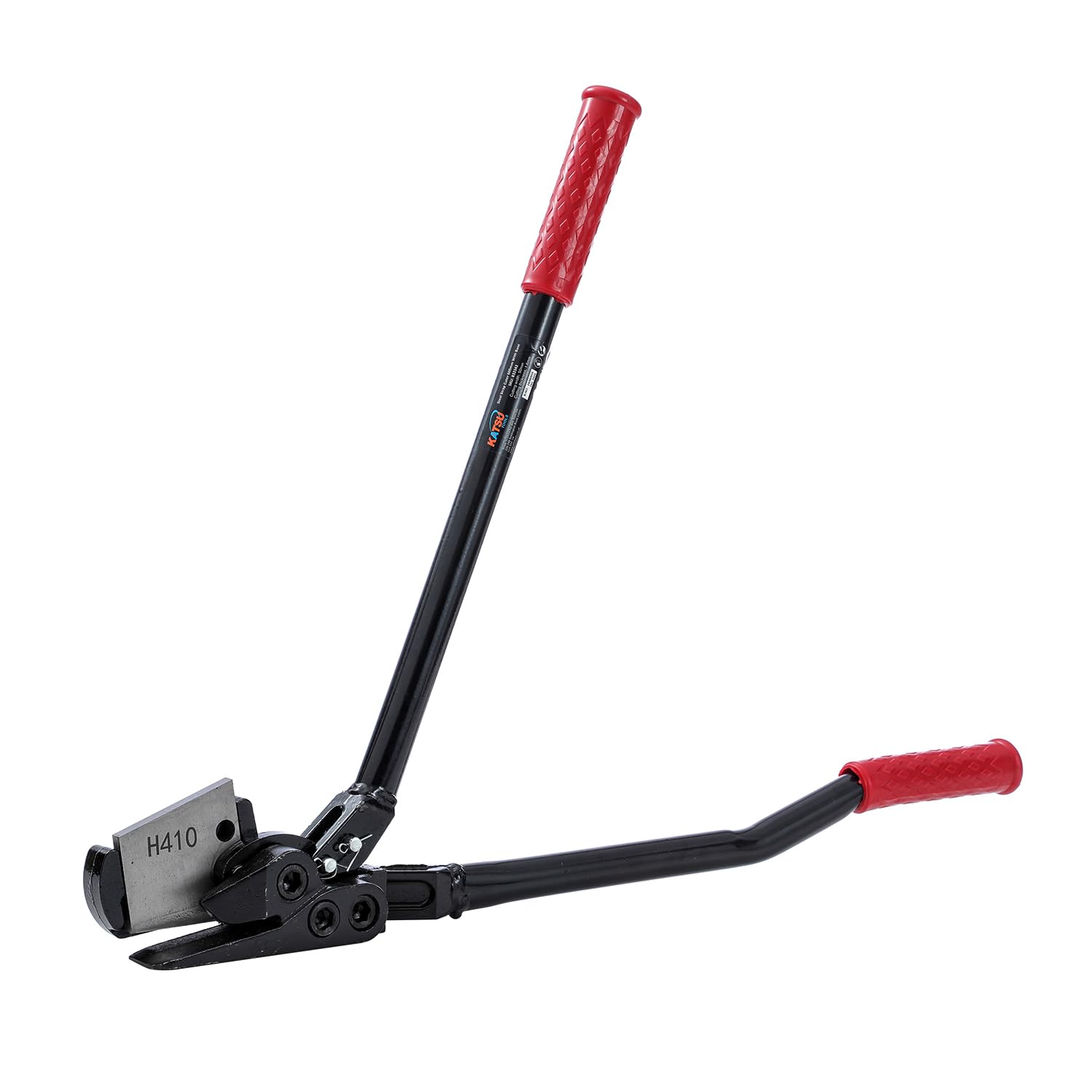 KATSU Tools Coupe-bandas 61 cm – acier chrome‑vanadium, base lame, pour feuillards jusqu’à 50 mm, portable et durable