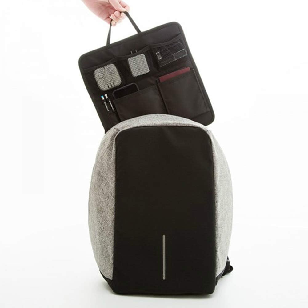 Multi Pockets Backpack Organizer Handbag Purse Insert Organization Inside Liner Storage Bags 1#