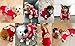 Scheppend Original Adidog Pet Clothes for Dog Cat Puppy Hoodies Coat Doggie Winter Sweatshirt Warm Sweater Dog Outfits, Red XXX-Large
