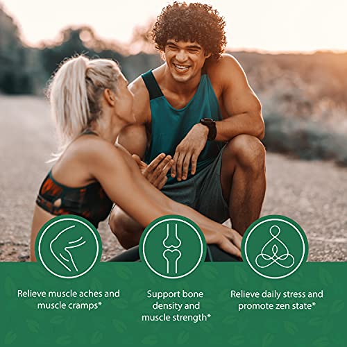 Magnesium Glycinate, 1000Mg Chelated Maximum Strength, Non-Gmo, Free Of Gluten, Dairy & Soy, Promotes Restful Sleep & Relaxation, Supports Muscle, Bone, Joint, Brain & Heart Health, Relieves Stress #TOP4