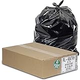 Aluf Plastics - RL-4047XH 45 Gallon Trash Can Liners (100 Count) - 40" x 46" - Thick 1.5 MIL Equival