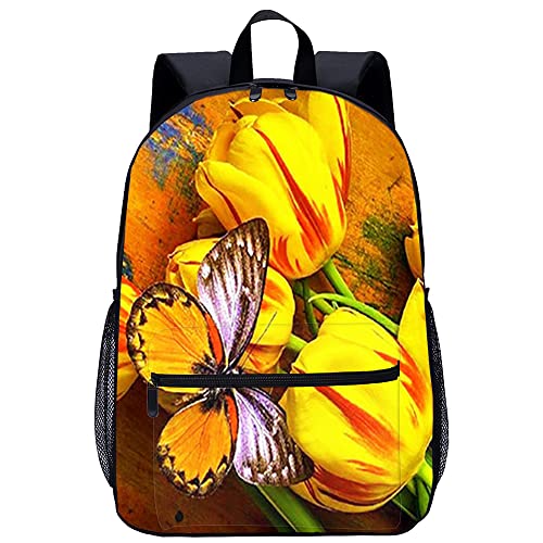 Sac à dos papillon 45x30x15cm pour adolescent et adulte imprimé 3D