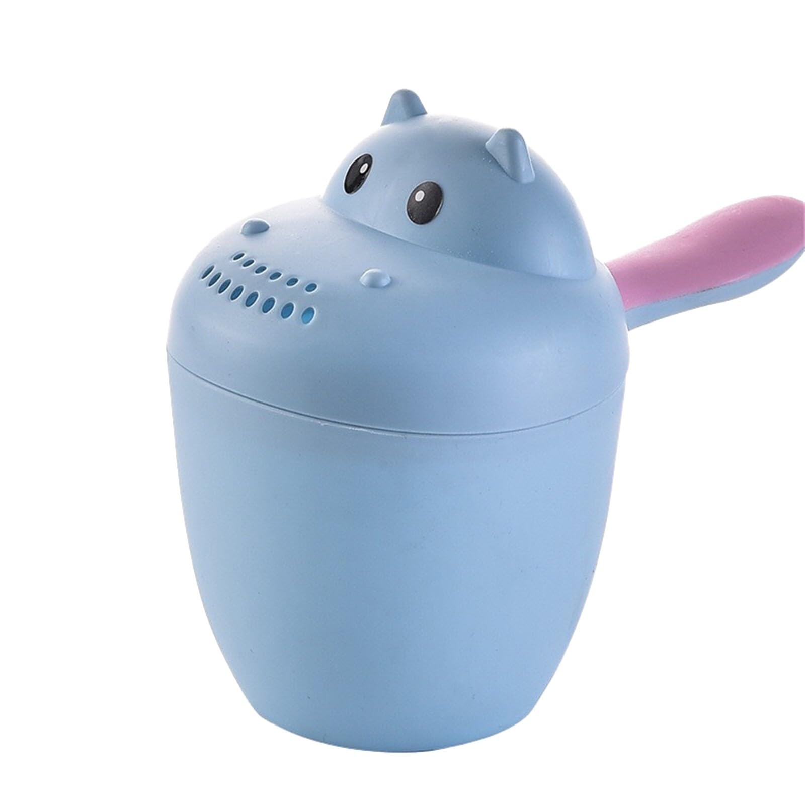 Bath Jug for Baby Washing - Baths Hair Rinsing Cup for Babies, Reusable Baths Jug for Baby Hair Washing Detachable Essential Bath Accessories for Protecting Infant Eyes (BU)