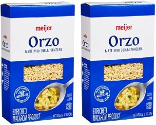 Macaroni Product Orzo (2 Boxes, 16 oz. each)