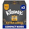 Kleenex Extra Large Tissues Compact Twin