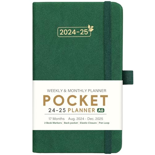 2025 Pocket Planner - Pocket Calendar 2025 from August 2024 - December 2025, 3.8
