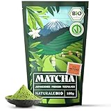 NaturaleBio - Matcha Tee Pulver Bio - Premium-Qualität - 100g
