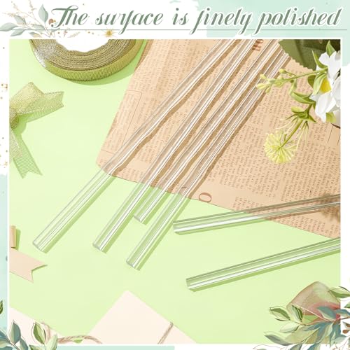 Image of Junkin 20 Pcs 1 /4 inch X 1 /4 inch X 12 inch Acrylic Square Rods