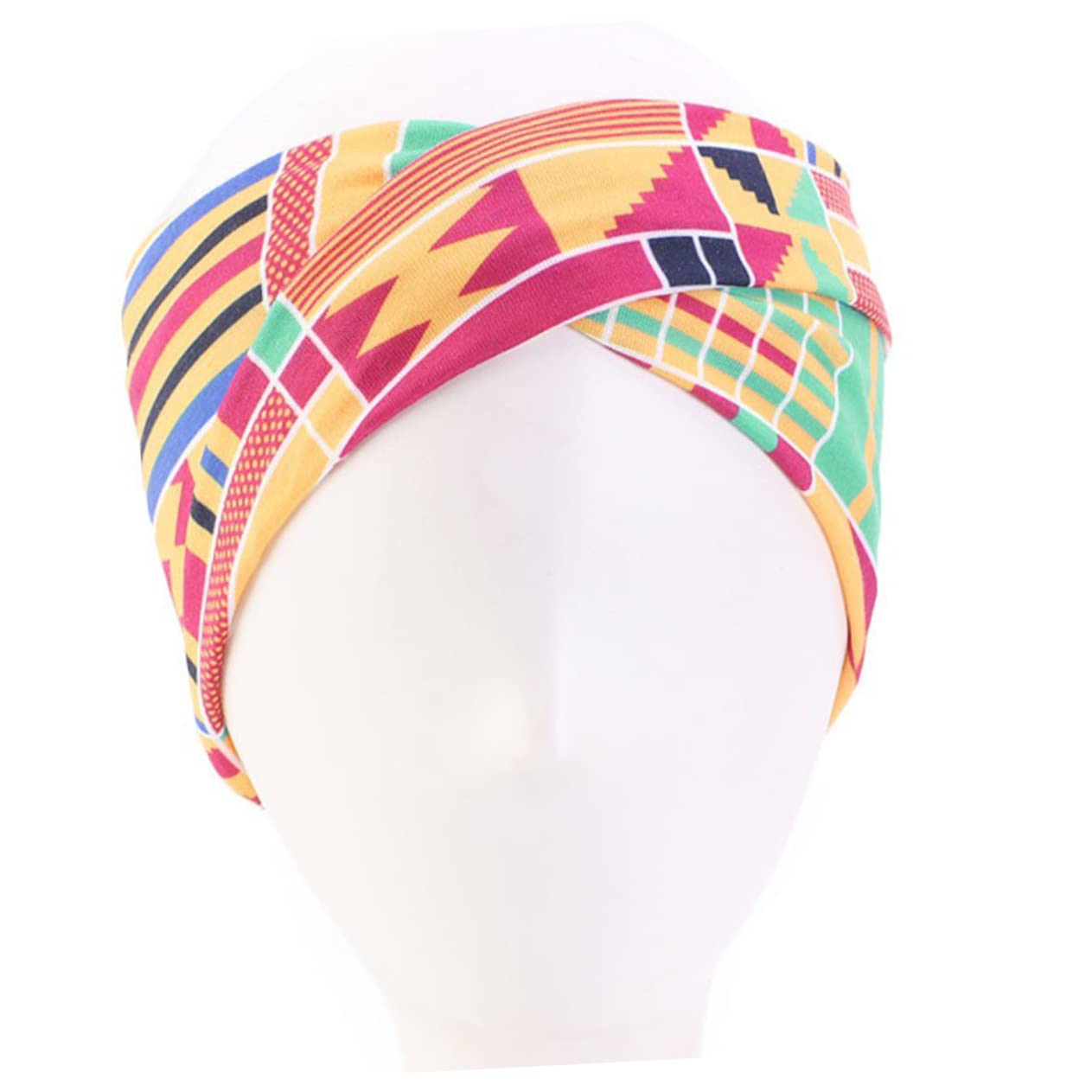 DOITOOL 18stücke Ethnische Haarbänder Für Damen Elastische Sport-stirnbänder Geometrischem Design Für Yoga Fitness Und Alltag Komfortabel Und Stylisch