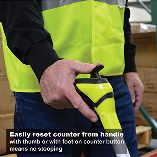 Calculated Industries 6540 Wheel Master Pro 12 Commercial Grade Feet-Inch Distance Measuring Wheel; + Free Carrying Pack #TOP4