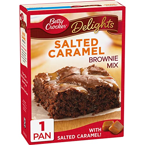 Betty Crocker Supreme Salted Caramel Brownie Mix, 18.4 oz