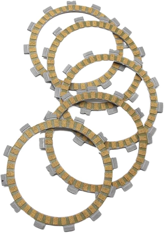 Motorcycle Clutch Friction Disc Plate Kit 21441-13A01 Compatible With RM80 B C N XX XE XF HF K L M N P V W X Y K1 RM85 RM85L