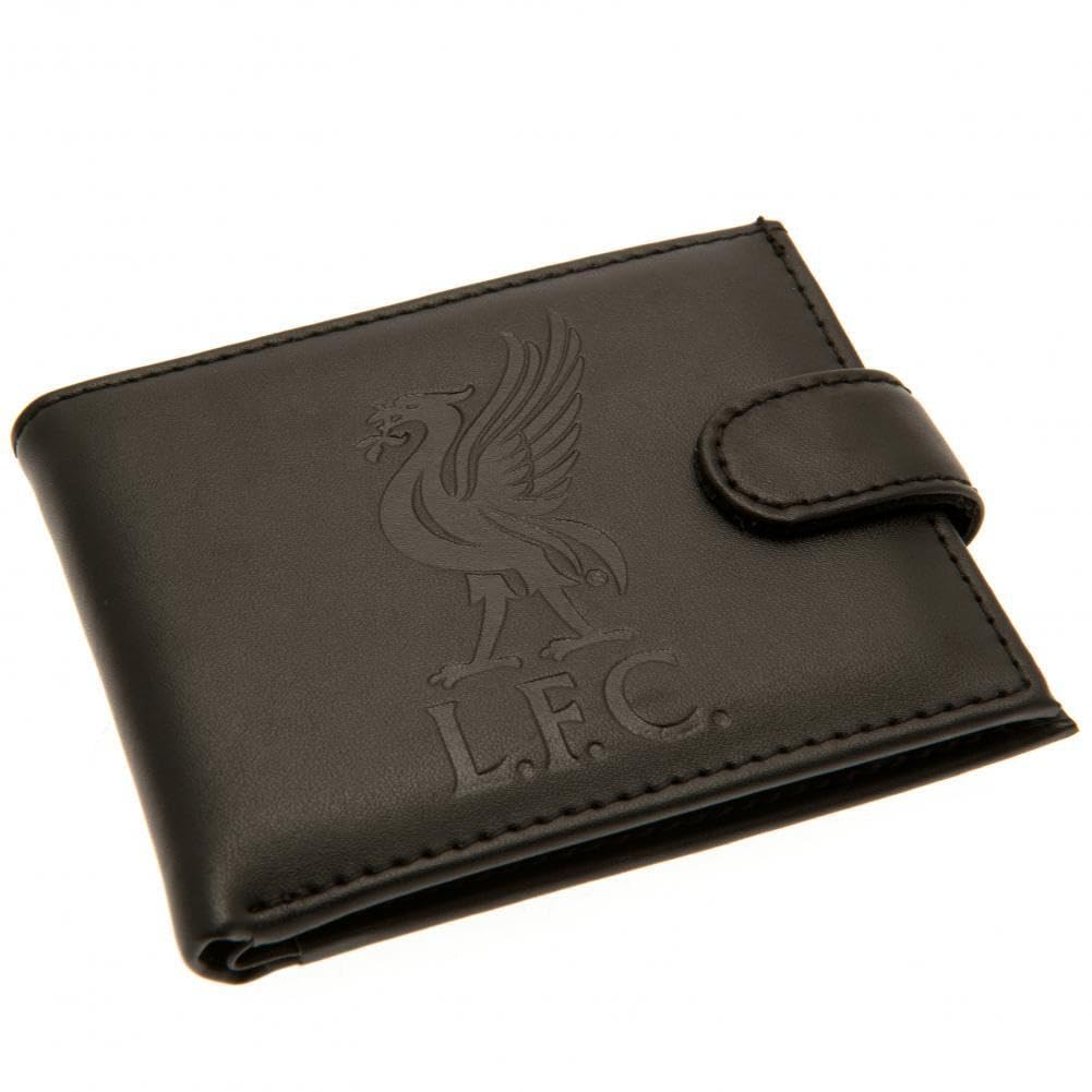 Cartera Oficial Del Liverpool FC | Cuero Con Grabado Del Estadio | Regalo Para 'Reds'