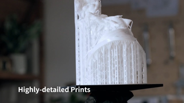 Image of ANYCUBIC High Speed 3D Printer Resin 2.0, Print Up to 3X Faster, Particularly Apply for Large-Size 3D Printing Models, Low Odor (High Speed Grey, 2kg)