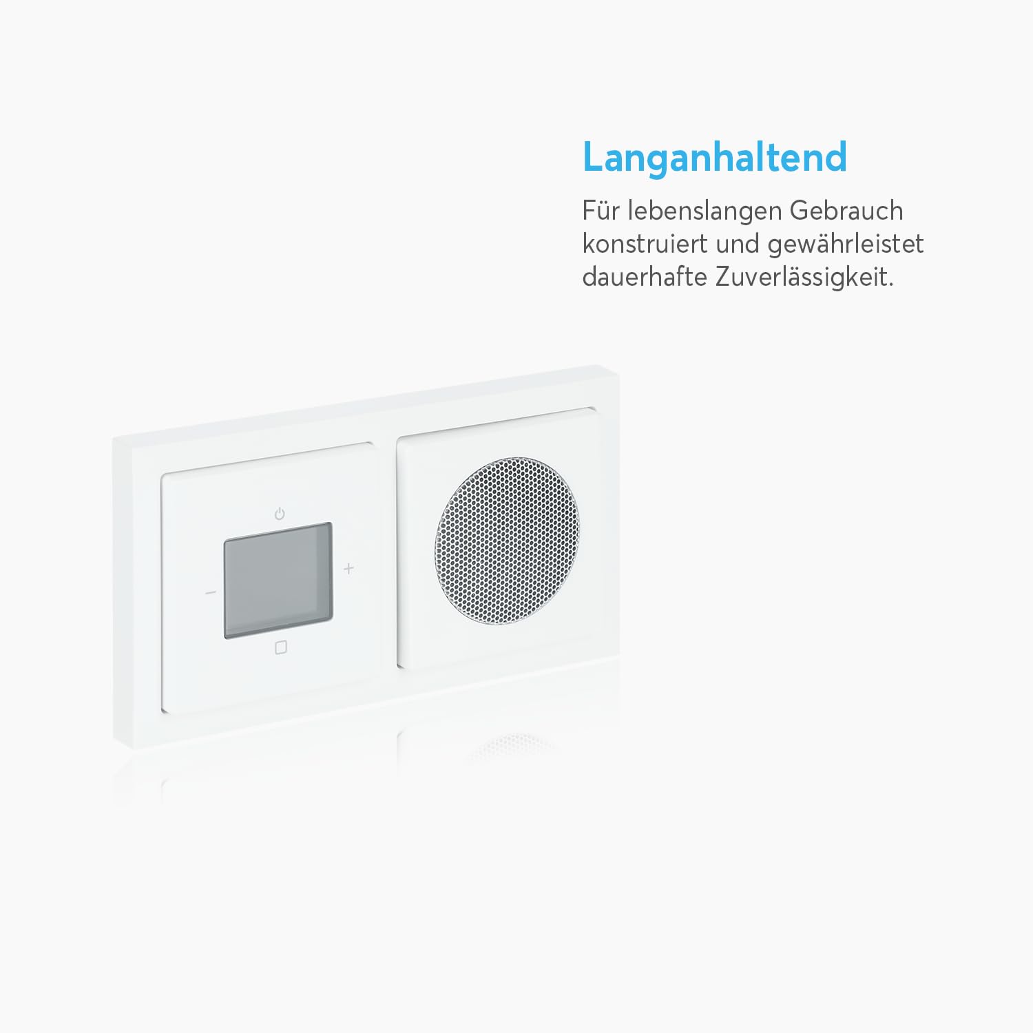 Busch-Jaeger 8270 UJ-84-101 Busch Radio BTconnect Dab+ Kit Complet avec Interface Bluetooth pour la Lecture de Musique Blanc Studio multimédia 2CKA008200A0236