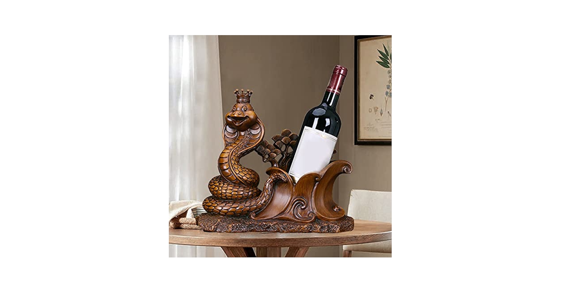 蛇擺件 Amazon.com: ZXKYZR8 Chinese Light Luxury Resin Snake Wine