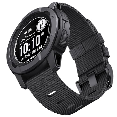 EKINGEEK for Garmin Instinct Watch Band, Rugged Nylon Replacement Strap for Instinct 2 Instinct...