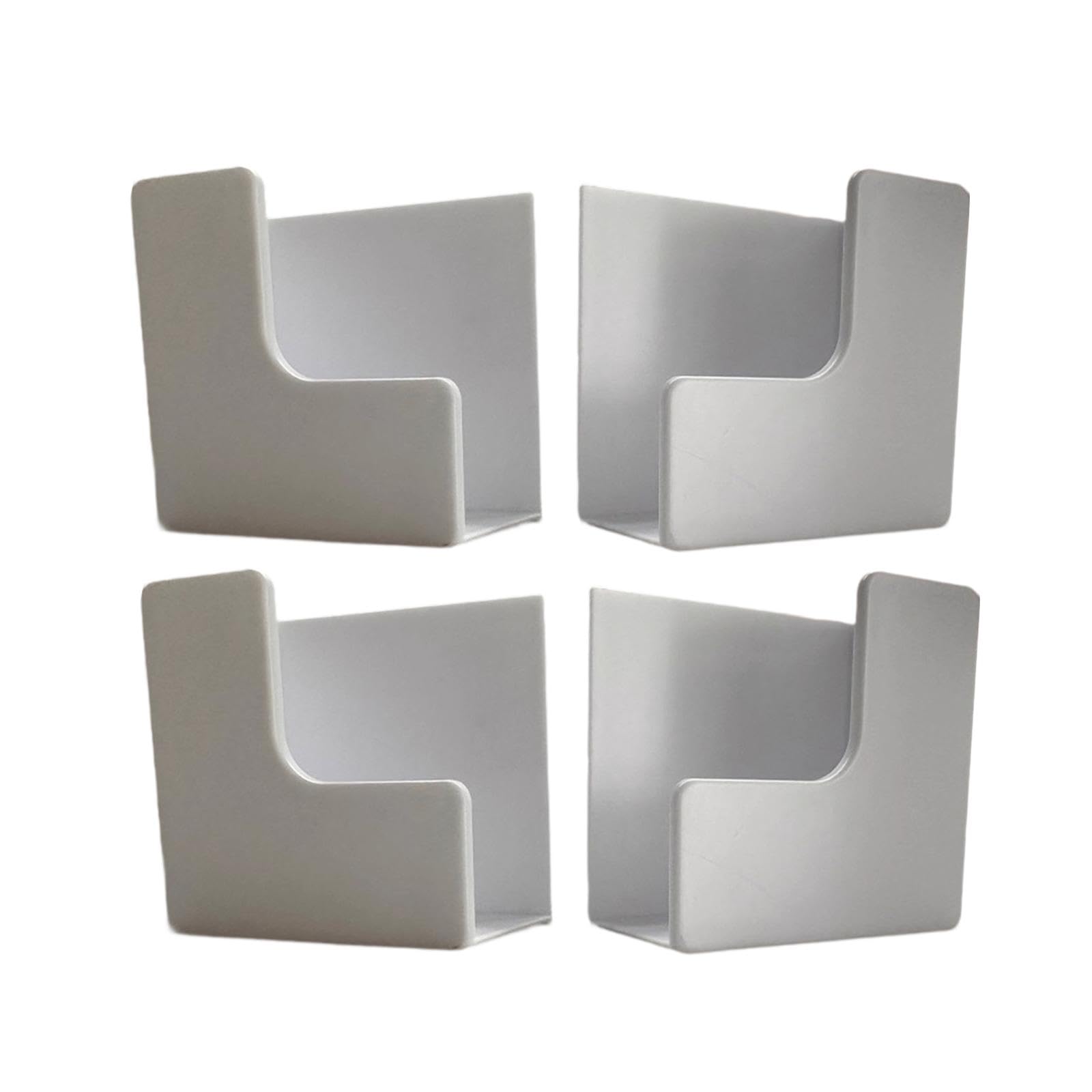 Weight Scale Holder for Wall Weight Scale Organizer for Gym Bathroom Kitchen White|Vitamins & Dietary Supplements|Weight Management |Package Includes:2 Pair Weight Scale Holders for Wall-image-30
