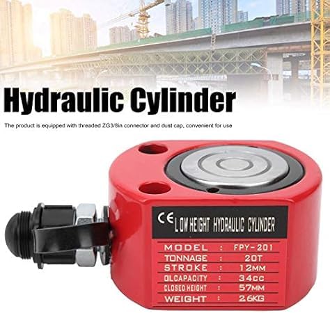Hydraulikzylinder, 20t Separates Hohlloch Kolben Elektrowerkzeug, Fpy-201 Industriewerkzeug, Mit Zg3 / 8-Zoll Gewindeanschluss und Staubkappe für Elektrizität, Chemische Industrie, Maschinen