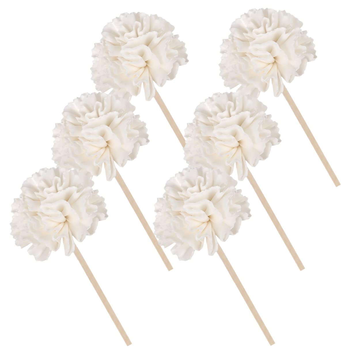 YARNOW 30pièces Bâtonnets Diffuseurs De Parfum Fleurs Artificielles Bâtonnets De Diffusion pour Aromathérapie avec Design Élégant Et Chic