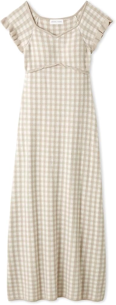 タグ付き　SNIDEL  ギンガムチェックワンピ SNIDEL HOME - タグ付新品 snidel home ギンガムチェックカップイン