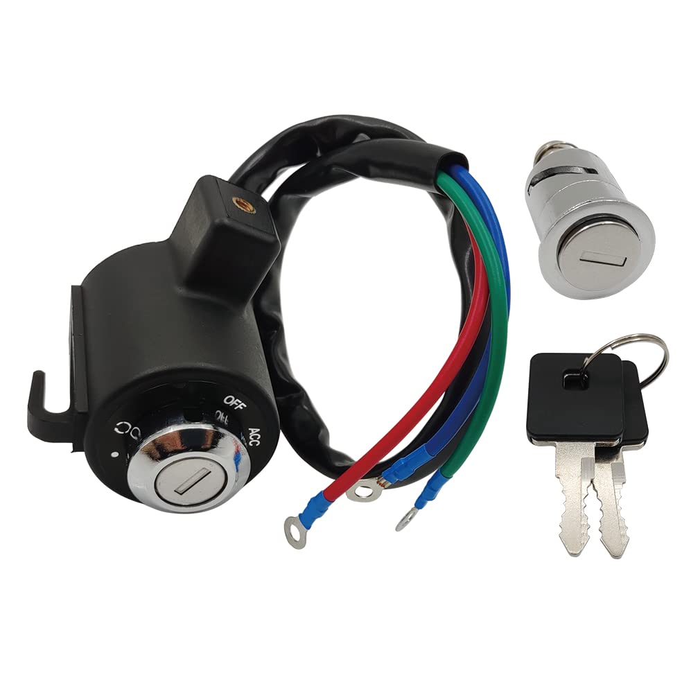 AUTQVA Ignition Switch Lock Set for Harley Davidson