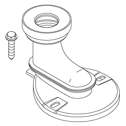 KOHLER 1302617 Plastic Trapway Service Kit, Unfinished - image 1