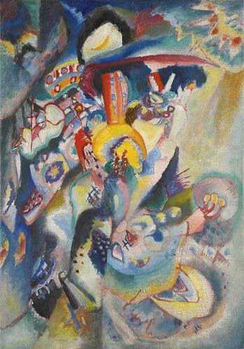 Peinture sur toile Kandinsky Moscou créez un cocon artistique dans votre chambre