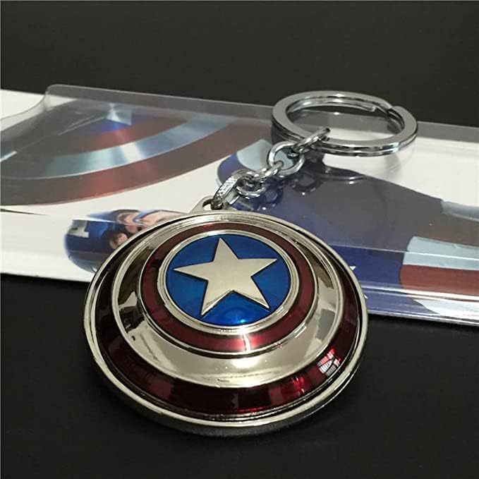 Image of Blue Aura Catchy Marvel Avengers Thor'S Love And Thunder Thor Hammer Pewter Mjolnir Anti-Rust Metal Keychain & Keyring For Men, Women,Bike & Car