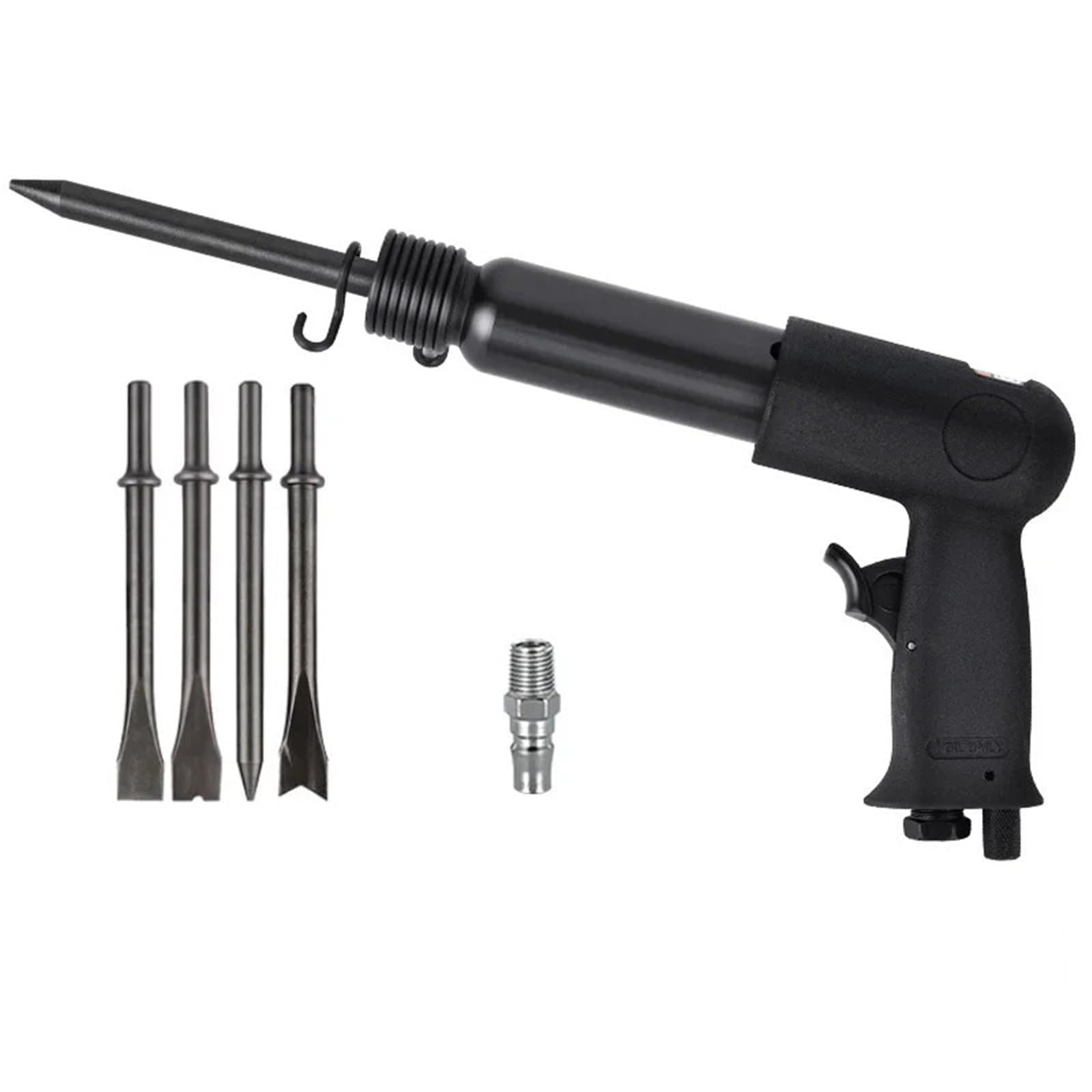 Air Hammer Pneumatic Hammer Shovel Tool Industrial Pneumatic Chisel Straight Type Handle Air Chisel(250)