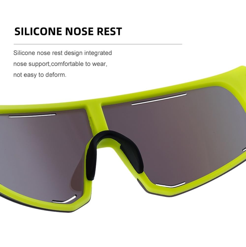 Ponadgabarytowe sportowe okulary przeciwsłoneczne męskie damskie marka moda kolarstwo wiatroszczelne okulary przeciwsłoneczne męskie odcienie UV400