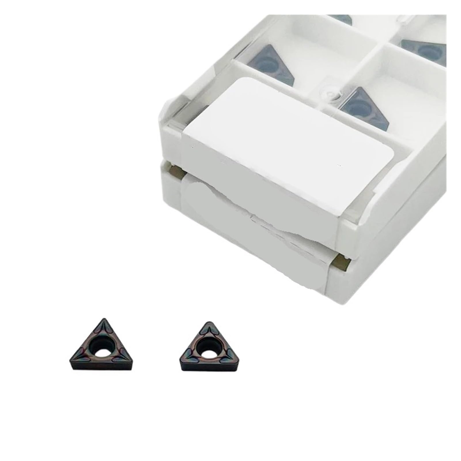 Inserts TCMT110208 SL KM82 en carbure pour tournage de l'acier trempé, x10