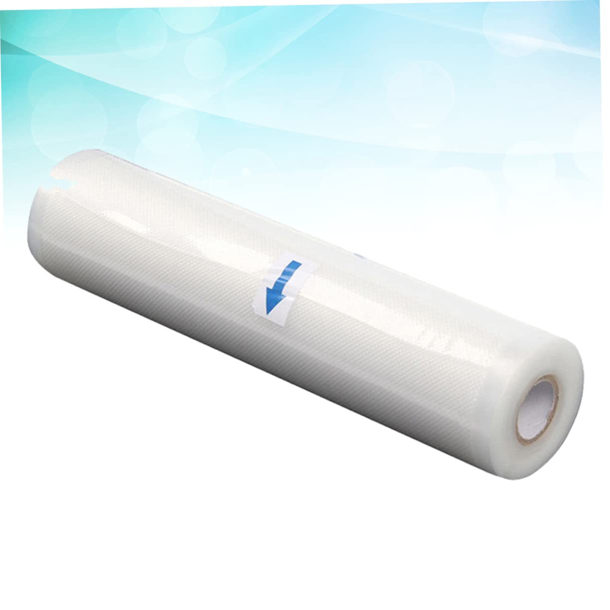 Sacchetti Sottovuoto Goffrati in Rotolo 15x20 Pe Bianco | Conservazione Alimenti, per Piccoli Articoli e Verdure, Monouso per Cucina e Outdoor
