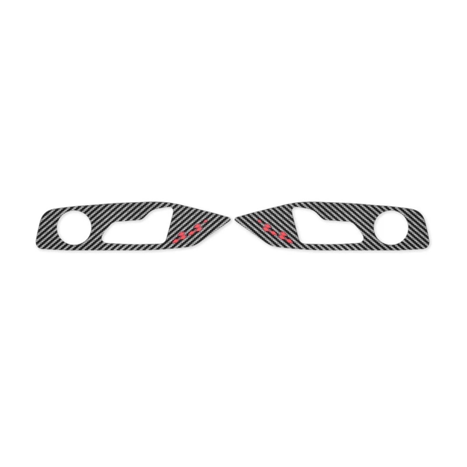 QBKGMEWCA Car Interior Tuning Seat Adjustment Panel Trim Sport Stickers Accessories Compatible for Audi A4 B9 A5 8W8 2017-2024(Type2)