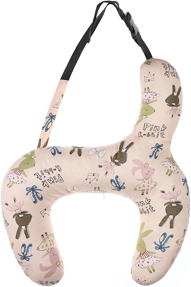 Car Travel Pillow for Kids Adults Soft Neck Pillow Head and Body Support Pillow Breathable Seat Pillow Car Aircraft Travel Pillow Neck Support Pillow Cushion for Long Journey Travel Accessories