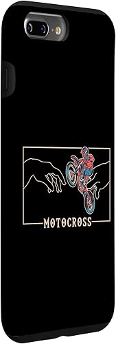 Vista 24 de iPhone 12 mini Michelangelo Creation of Adam Motocross Supermoto Motocross Case