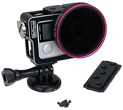 Fotodiox Pro Gotough Sharkcage For Gopro Hero3, Hero3+ And Hero4 Naked Action Cameras - Frame Mount Protective Camera Cage #TOP5