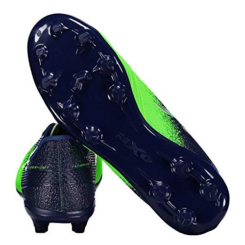 Chuteira Oxn Fusion Grip 2 Campo Juvenil Marinho