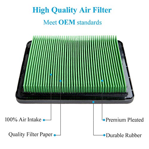 Heyzlass 10Pack 17211-Zl8-023 Air Filter - Compatible With Honda Gcv160 Gc160 Gcv190 Gc190 Engine Husqvarna Craftsman Troy-Bilt Push Lawn Mower Tiller Air Cleaner #TOP2