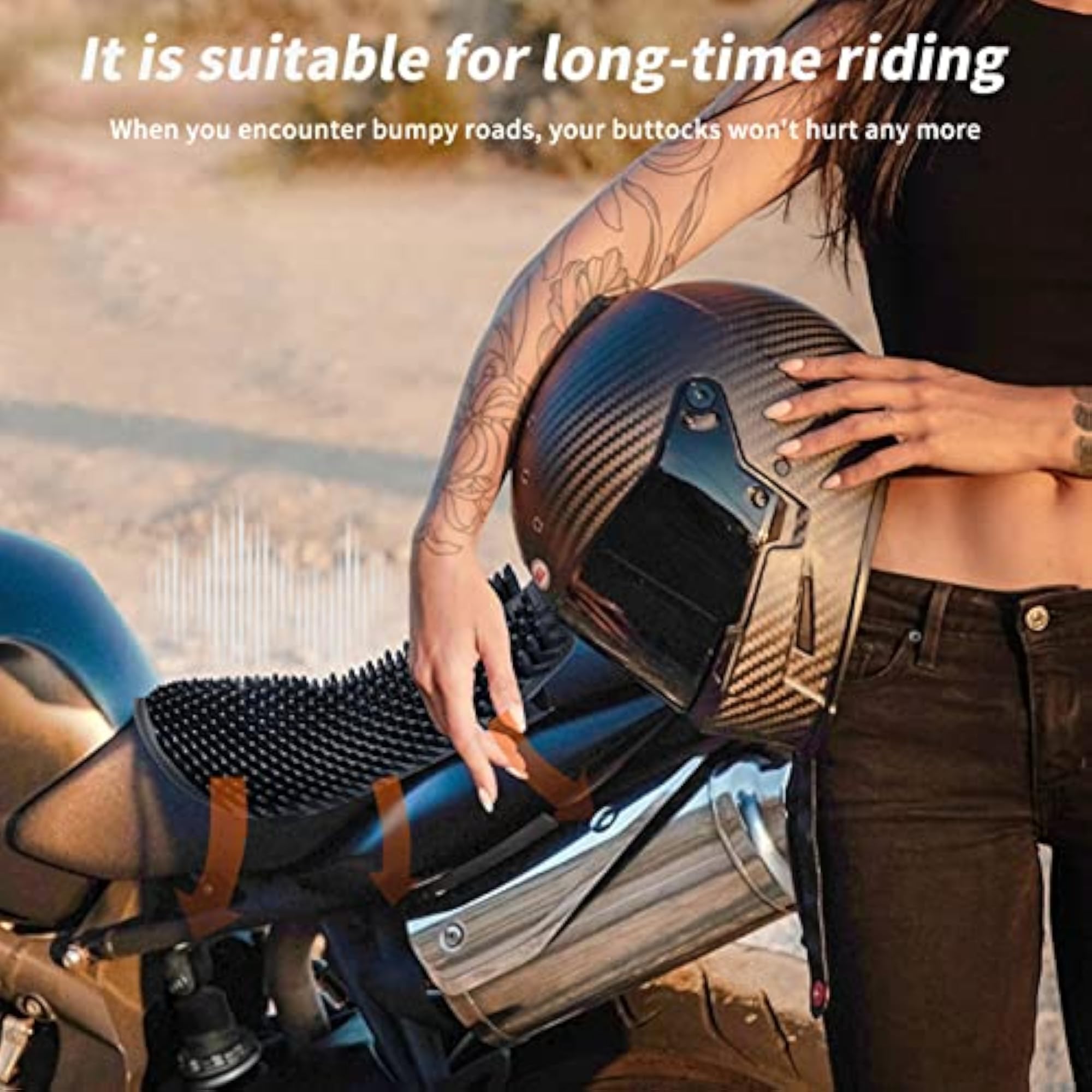 Motorcycle Silicon Seat Cushion