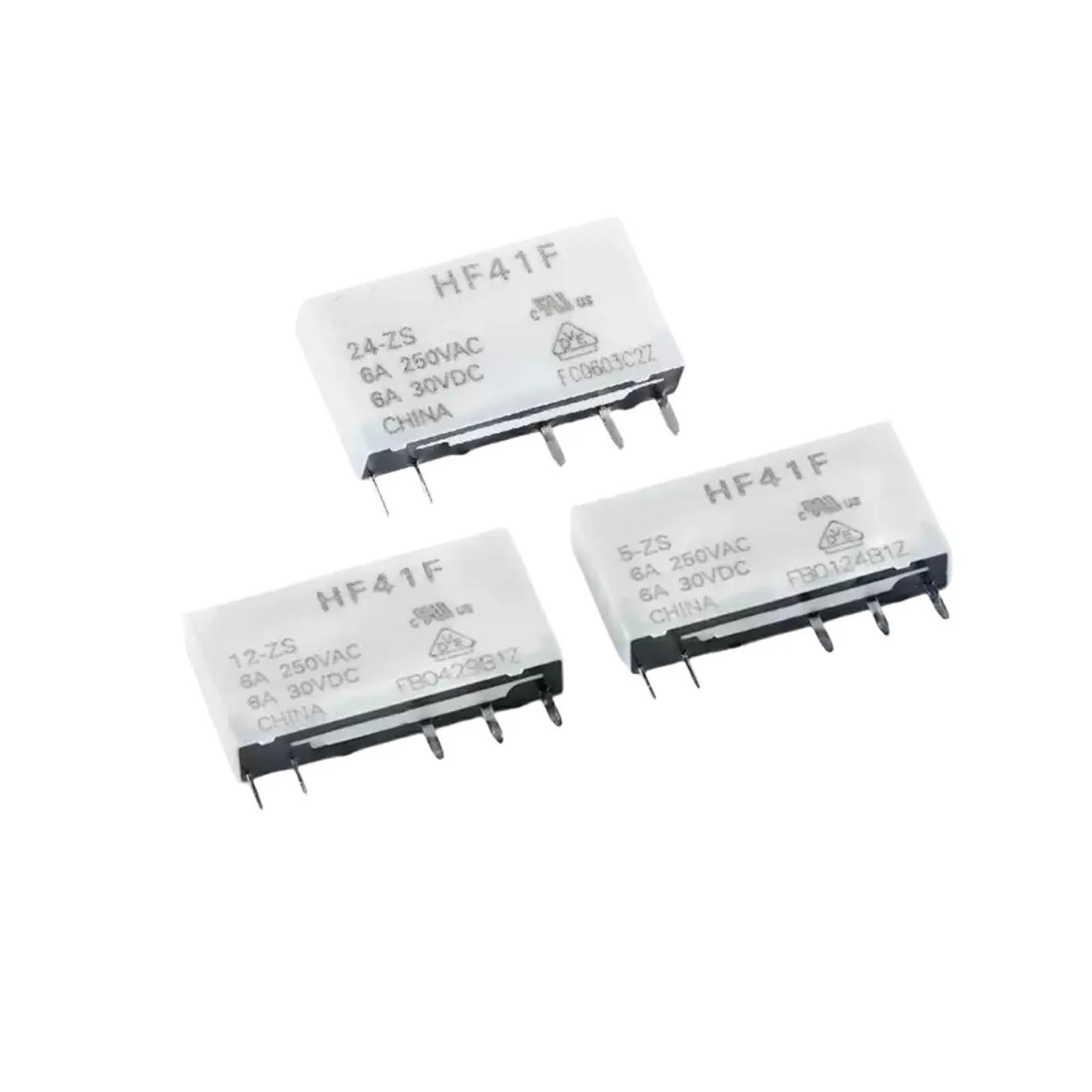 AARTERZZA 10PCS 6A Relay HF41F-5-HST 4PIN