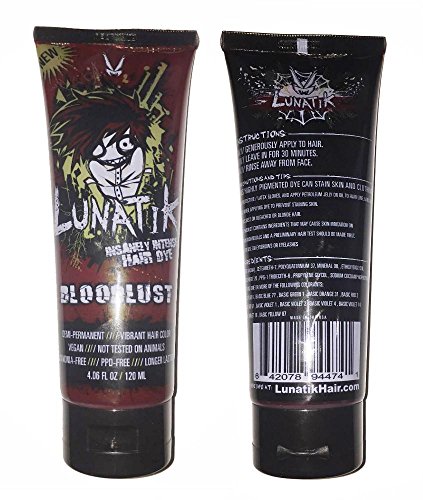 Lunatik Hair Dye (Bloodlust red)