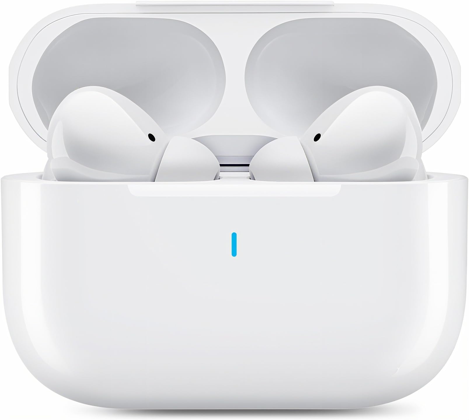 Wireless Earbuds for iPhone 16 15 14, Bluetooth Headphones for School [Clear Call & No Noise] Noise Cancelling Ear Buds HiFi Bass Touch Contorl for iPad/Z Flip 7 Z Fold 7/Galaxy/iOS/Andorid Switch 2